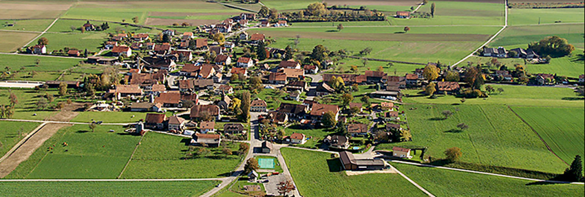 Vue aérienne de Fey