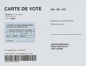 Vote mode d'emploi